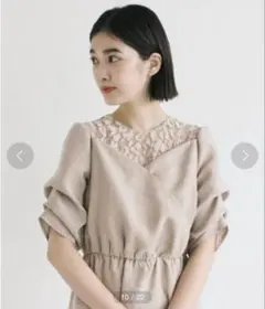 kaene レース　カシュクール　ドレス　オケージョンドレス