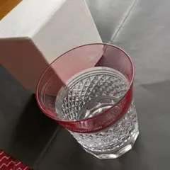 カットグラス ピンク