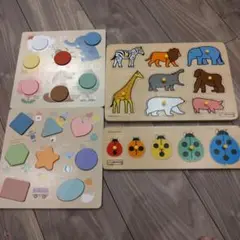 木製パズルセット