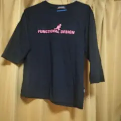 KANGOL SPORT 七分袖Tシャツ L 黒