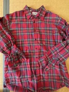 L.L.Bean レッドチェックネルシャツ