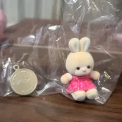 吉徳のぬいぐるみ第４弾 うさぎ ミニチュアフィギュア フロッキー加工