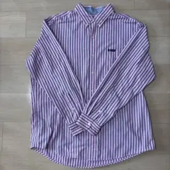 古着 シャツ chaps ピンクストライプ