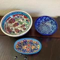 トルコ陶器 小鉢 ボウル11個セット 訳あり - メルカリ