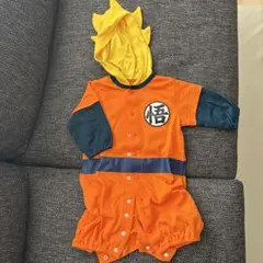 ドラゴンボール 悟空　新生児　50-60cm ツーウェイオール