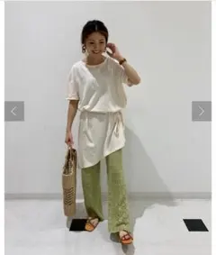 新品未使用【チャオパニックティピー】透かし編みイージーパンツ