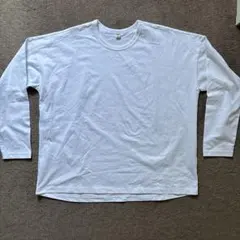 UNIQLO エアリズム 長袖Tシャツ M ホワイト