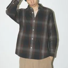 JOURNAL STANDARD オンブレチェック フランネルシャツ