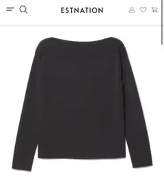 値下げ 極美品 エストネーション ESTNATION オフショルダー ブラック