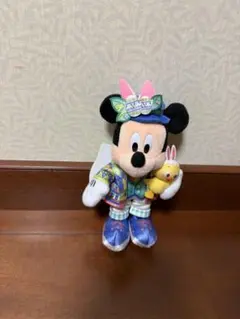 イースター 2020 ミッキー うさピヨ　ぬいぐるみバッジ　うさたま大脱走