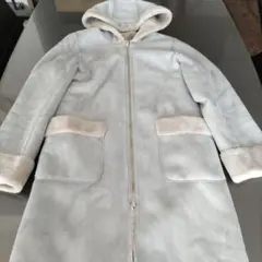 SIMPLICITÉ フード付きムートンコート