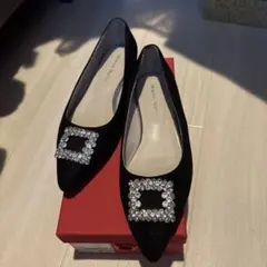 オリエンタルトラフィック❣️美品パンプス ストーン付き