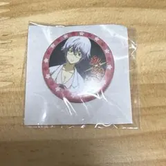 銀魂 in J-WORLD ヤマザキ春のモブ祭り　缶バッジ　坂田銀時　銀子