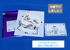 ちいかわ もぐもぐ本舗　ラッコ　 ミニ色紙　ちいぽけラッコノベルティカード