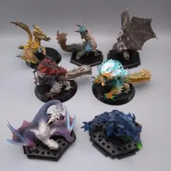 【7体セット】モンスターハンター スタンダードモデル フィギュア ジンオウガ等のサムネイル
