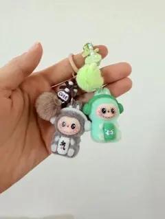 ラブブLABUBUキャラクター キーホルダーセット