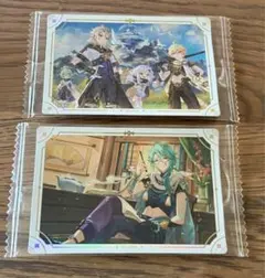 原神 ウエハースシール2 　2枚セット