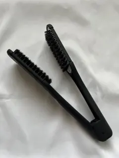 ツインブラシ ストレートブラシ 髪ブラシ 縮毛 櫛 サラサラ