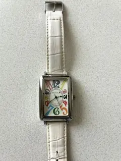 フランク三浦　カラフル数字の腕時計　ジャンク品のサムネイル