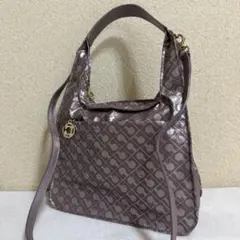 美品　ゲラルディーニ　ハンドバッグ　ショルダーバック　2way ピンクのサムネイル