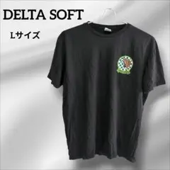DELTA SOFT ブラック Tシャツ L