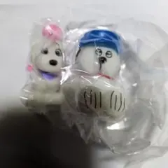 スヌーピーの弟(オラフ)と妹(ベル)ソフビフィギュアセット 約5cm