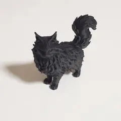 メインクーン 猫 フィギュア ブラック