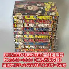HUNTER×HUNTER 最終連載号 週刊少年ジャンプ 2018年43～52号