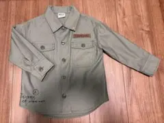 美品【BREEZE】ブリーズ ミリタリーシャツ 100センチ