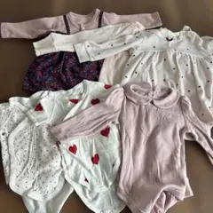 ベビー　女の子　　かわいい　まとめ売り　ピンク系 50 60 70