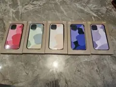 5枚セット！iPhone 12 用ケース 5色セット