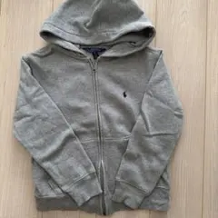 Polo Ralph Lauren グレー フルジップパーカー S
