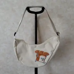 パンどろぼう　刺繍キャンバストートバッグ