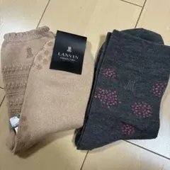 LANVIN COLLECTION ソックス 2色セット