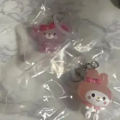 サンリオ　ゆるっとめじるしアクセサリー　マイメロディ　ぼんぼんりぼん