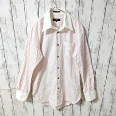 バーバリーブラックレーベル　ストライプ　長袖シャツ　ノバチェック　38