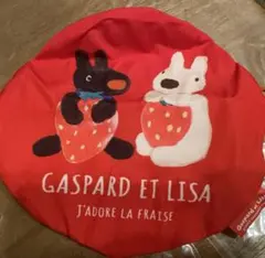 リサとガスパール　ポーチコレクション　ラウンドポーチ