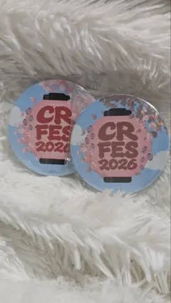 CRフェス 2026　缶バッジ　crazyraccoon