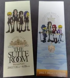 GLAY カフェ パンフレットのサムネイル