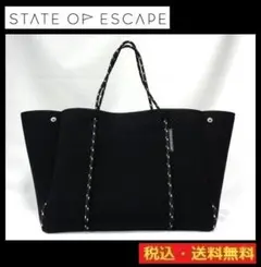 STATE OF ESCAPE トートバッグ ブラックのサムネイル