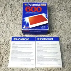 【10枚撮×2】ポラロイド　Polaroid インスタントフィルム 600高感度