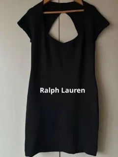 ラルフローレン　パーティードレス　ドレス　ブラック　ワンピース　黒