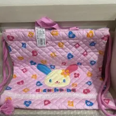 Sanrio U-sa-ha-na キルティング ナップザックのサムネイル