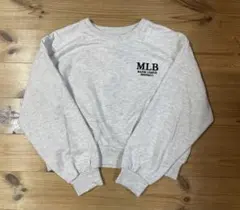 MLB トレーナー 150㎝　 グレー チームロゴ刺繍