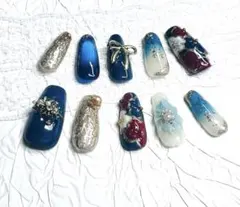 ❤️Mimi Nailみ〜❤️ 現品.成人式レッドネイル 振袖前撮り 卒業式当日発送