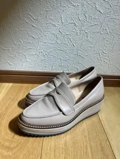極美品✨ EVOLイーボル コインローファー 厚底プラットフォーム 22.5cm