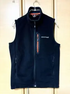 mont-bell クリマプラス200 ベスト　Sサイズ　黒