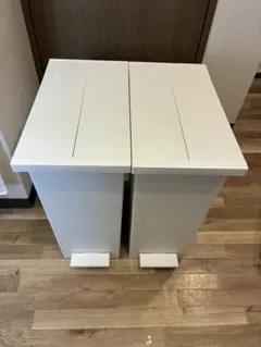 KEYUCA 両開きダストボックスL27L（30Lゴミ袋対応） - メルカリ