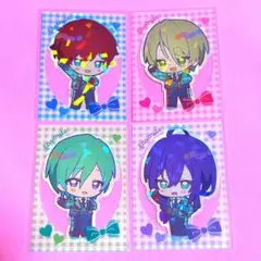 あんスタ　アニカフェ　一彩　藍良　マヨイ　巽　ステッカー　ホロ　アルカ　即購入⭕️