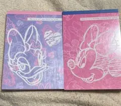 ミニー　デイジー　メモ帳